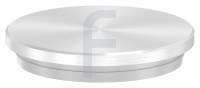 Rohrabschlussstopfen, für Rohr 42,4 x 2,5mm, flach, V2A
