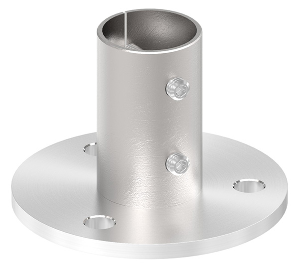 50110-240 Wand- und Bodenanker, mit Klemmschrauben, V2A