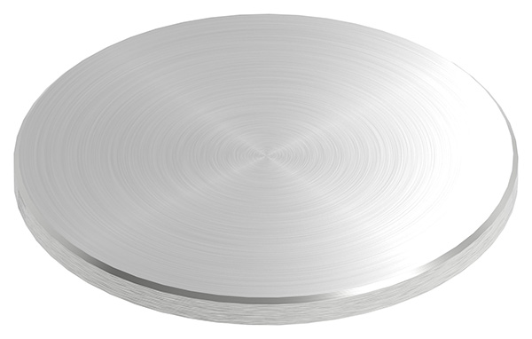 53100-240-R-F Ronde, Ø 100 x 6mm, mit Rundschliff und Fase, V2A