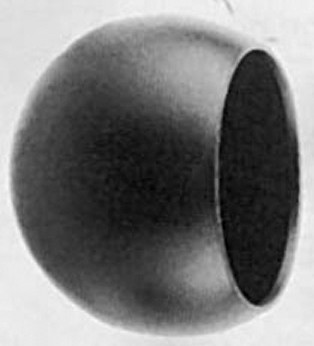 Rohrabschlußkugel für 33,7mm