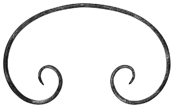C-Schnecke 12x5mm, 130x220mm