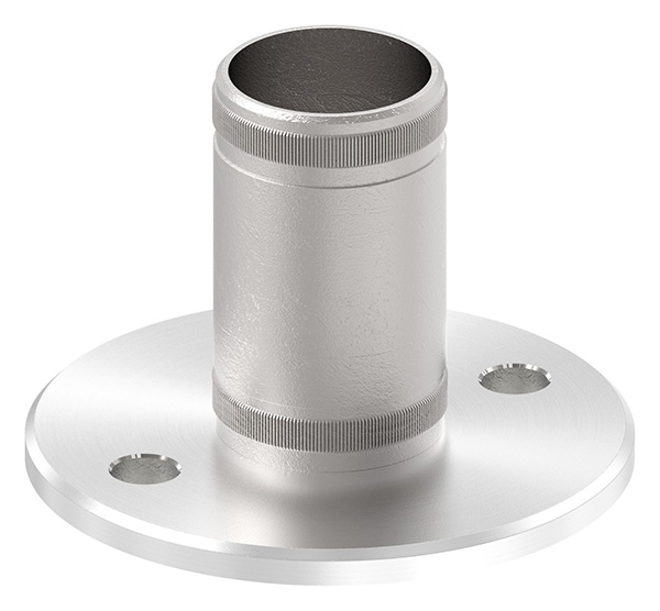 50011-240 Wand- und Bodenanker mit Rändelung, V2A