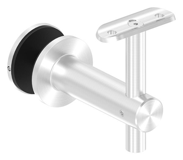 50351-240 Handlaufhalter für Glas mit Handlaufanschlussplatte für Rohr 42,4mm (austauschbar), in der Höhe vers