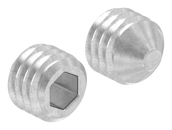Gewindestift M5 x 5, A2, DIN 914 / ISO 4027
