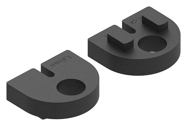 3001-GU 1 Paar Gummi für Mod. 30, für Blech 1,5mm