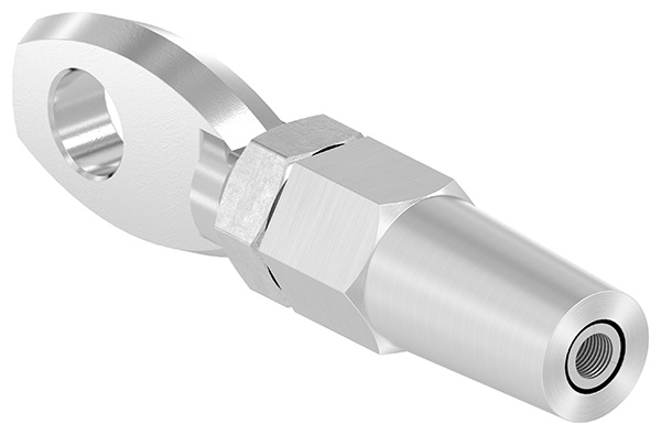 10160006 Augenterminal zur Selbstmontage, für 6mm Seil, V4A