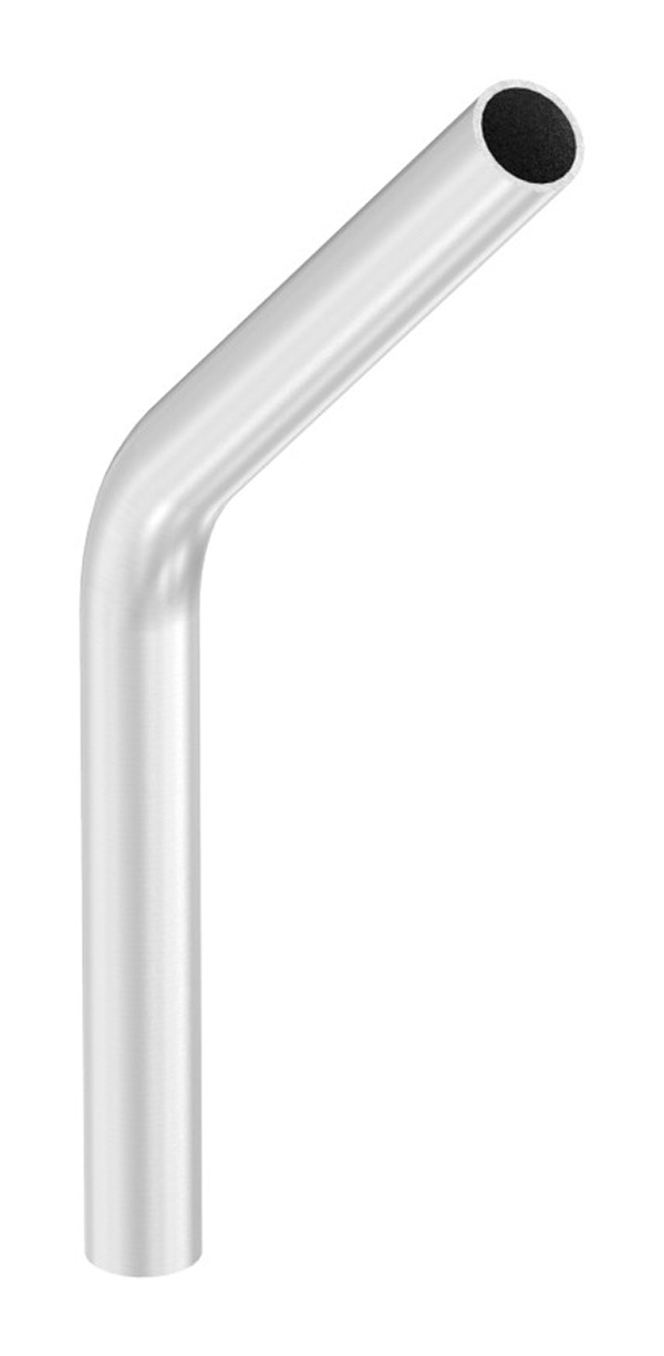 55121-045 Rohrbogen 45°, aus Rohr 33,7 x 2,5mm, Radius-Mitte: 78mm, V2A