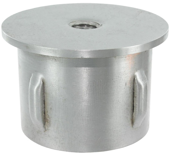 Stahleinschlagkappe, für Rohr 42,4mm