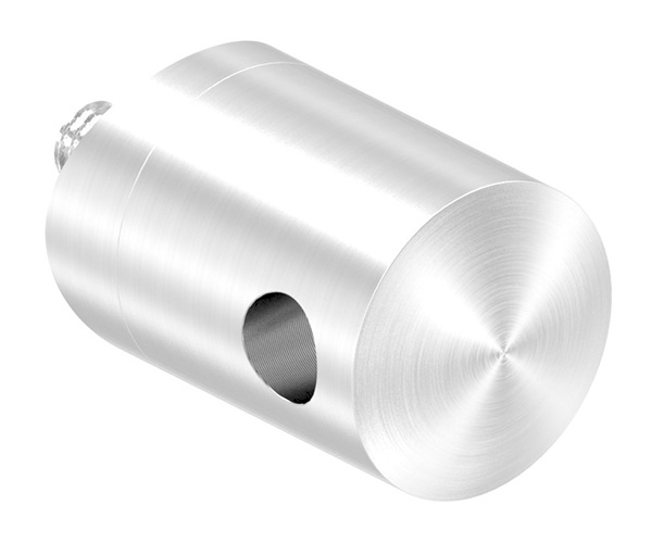 100024006 Seilhalter, für 6mm Seil, Anschluss 42,4mm, V2A