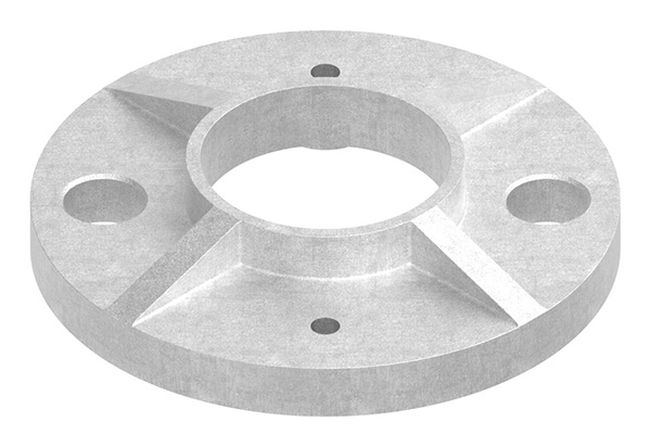 Ankerplatte, Ø 80 x 8mm, gegossen, roh, V2A