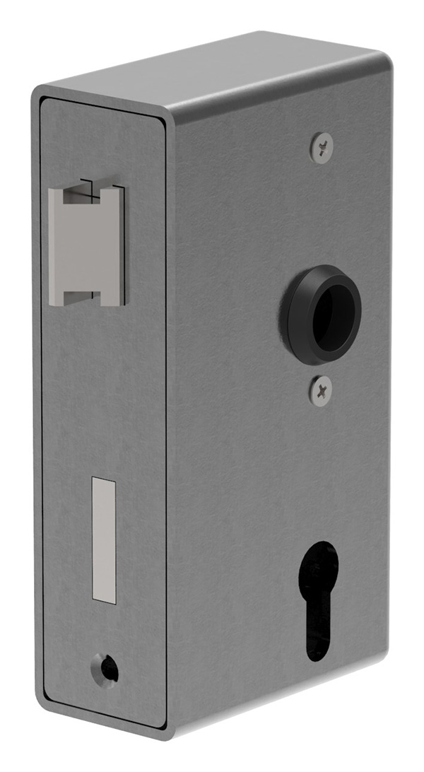 59104-ST Schloßkasten mit verzinktem  Schloß