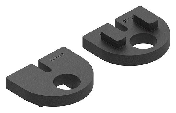 3006-GU 1 Paar Gummi für Mod. 30, ESG-Glas 6mm
