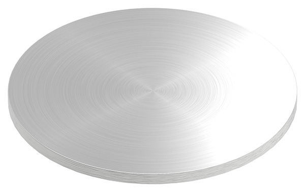 Ronde, Ø 140 x 6mm, mit Rundschliff, V2A
