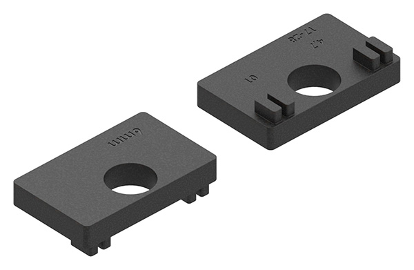 3106-GU 1 Paar Gummi für Mod. 31, ESG-Glas 6mm