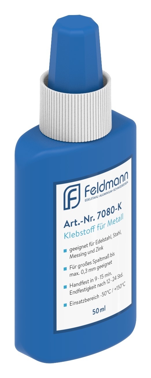 Kleber für Edelstahl flüssig, 50ml Flasche