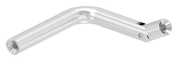 Bügel Ø 12mm, mit Gelenk, 90° gebogen, V2A