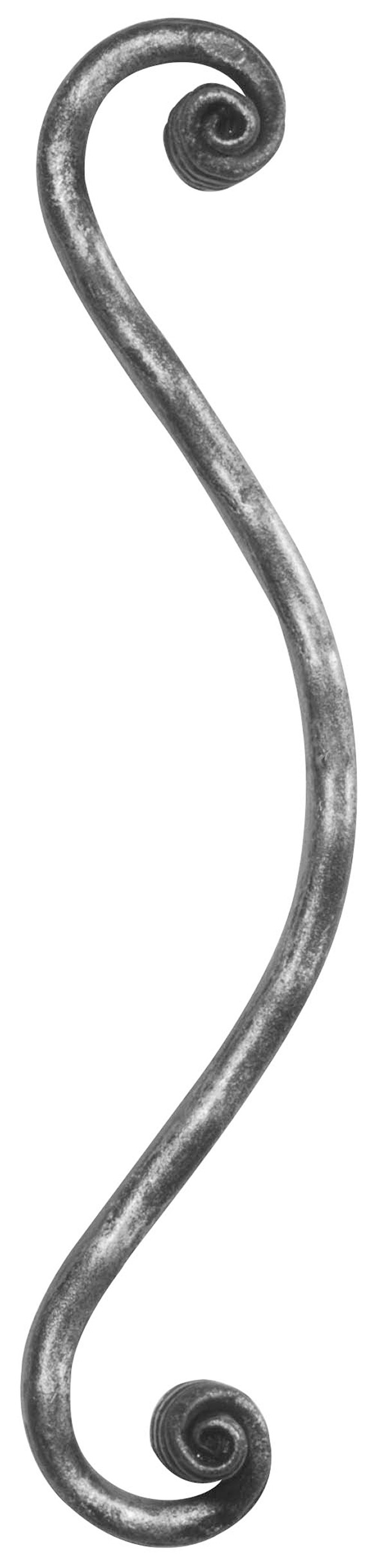4561 Meisterbarock Schnörkel 16x8mm, 265x60mm