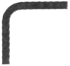 2056 Handlaufkrümmer S235JR, 40x8mm, passend zu 2006