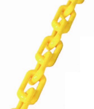 11590110 LIFT X Kette Nylon schwarz/gelb 6mm - 6 Meter