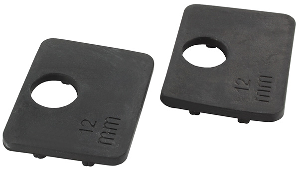 1412-GU 1 Paar Gummi für Mod. 14, ESG-Glas 12mm
