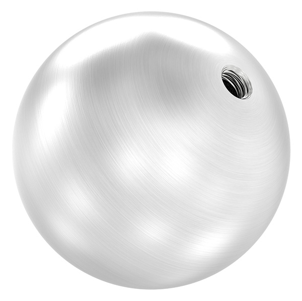52060-240 Hohlkugel, Ø 60mm mit Gewinde M8, V2A