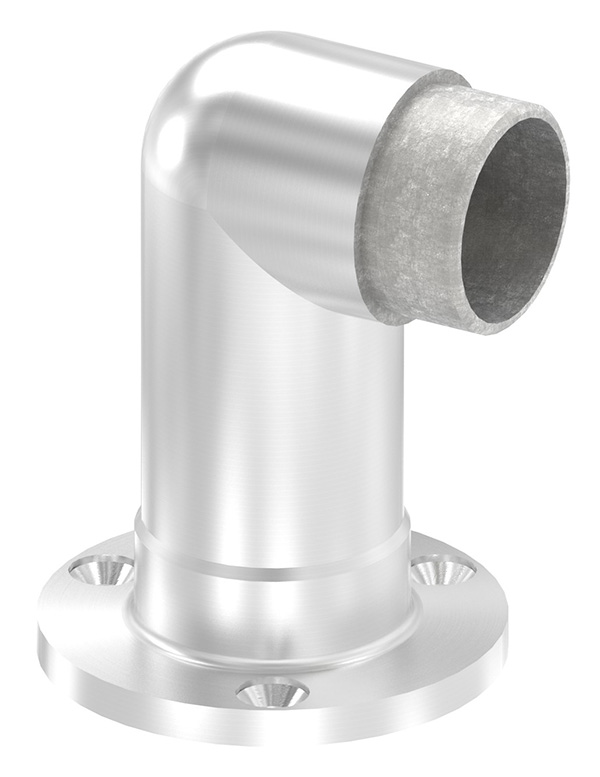 Wandhalter 90° lang, für 42,4 x 2,0mm, V2A