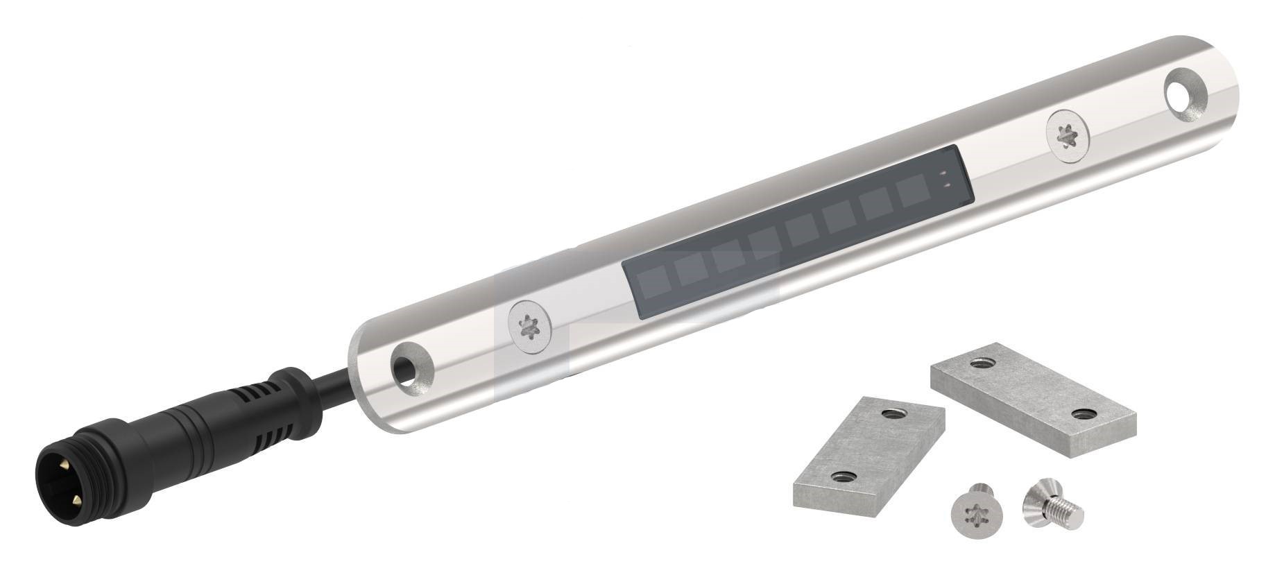 LED Modul einzeln für Rundrohre 42,4 - 48,3mm, 3000K