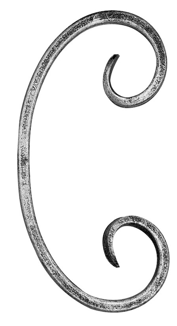 C-Schnecke 12x5mm, 60x120mm