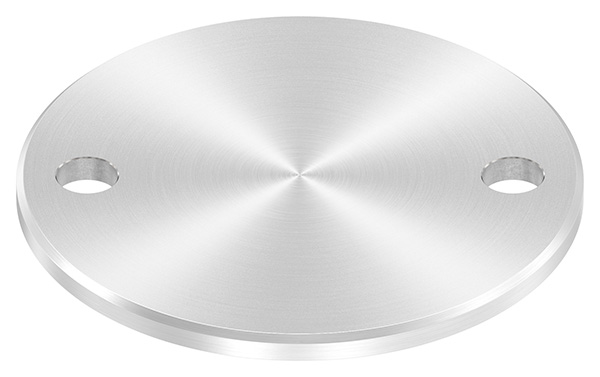 54109-240-R-F Ankerplatte, Ø 120 x 6mm, mit Rundschliff und Fase, V2A