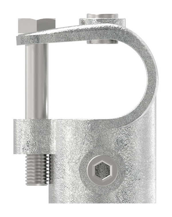 T-Stück mit Schraube, für Rohr 33,7mm