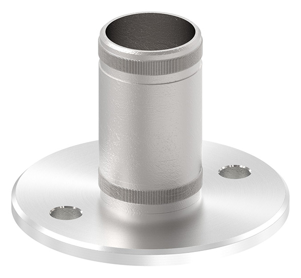 50011-240-25 Wand- und Bodenanker mit Rändelung, V2A