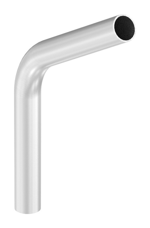 55140-060 Rohrbogen 60°, aus Rohr 42,4 x 2,5mm, Radius-Mitte: 100mm, V2A