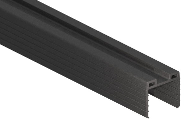 Keildichtung für Glas 20,76 - 21,52mm, für Nut 24 x 24mm, Länge 3m, EPDM