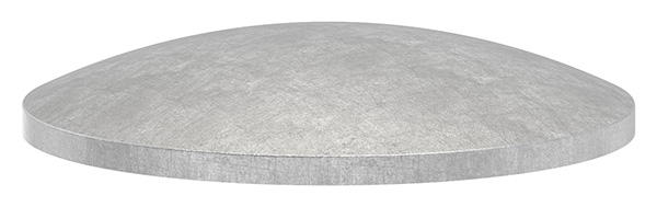 gewölbte Schale, Ø 42mm, ungeschliffen, V2A