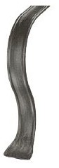 Handlaufanfänger S235JR, 50x10mm, passend zu 114-A-6