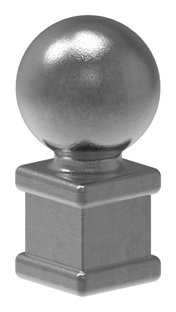 32513 Zaunspitze Ansatz 24x24mm, Höhe 60mm