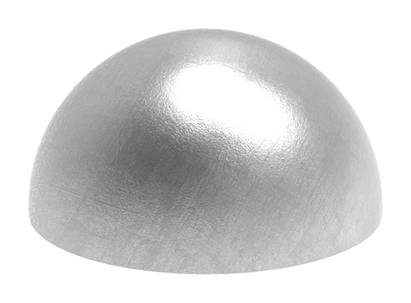 620033-VA Halbhohlkugel, Ø 33mm, ungeschliffen, V2A