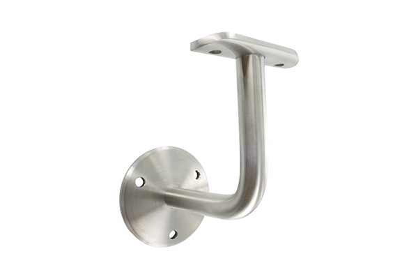 50210-240 Handlaufhalter mit Handlaufanschlussplatte für Rohr 42,4mm (austauschbar), Ronde und Bügel verschrau