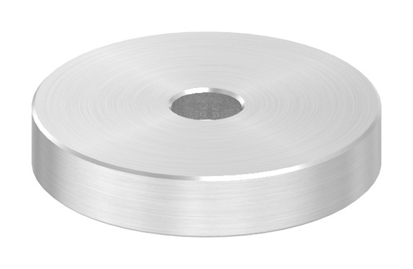 Unterteil für 52mm Punkthalter, mit geradem Anschluss, V2A