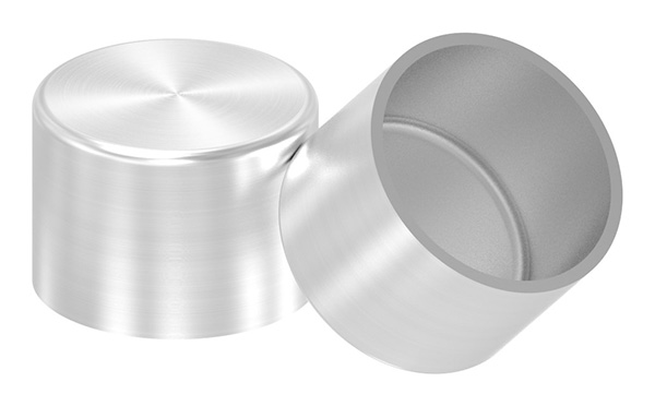 Endkappe für Stecksystem, für 42,4 x 2,0mm, V2A