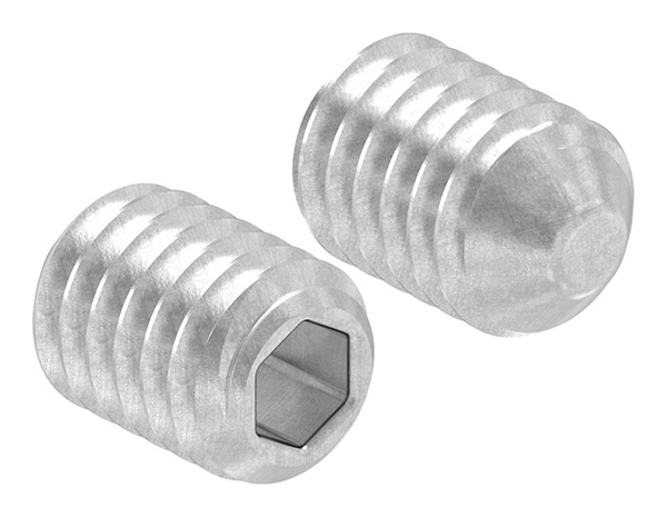 Gewindestift M4 x 6, A2, DIN 914 / ISO 4027