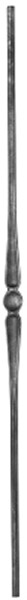 Zierstab 14mm rund
