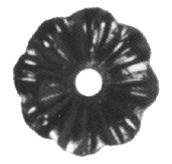 Rosette 3mm, Durchmesser 65mm