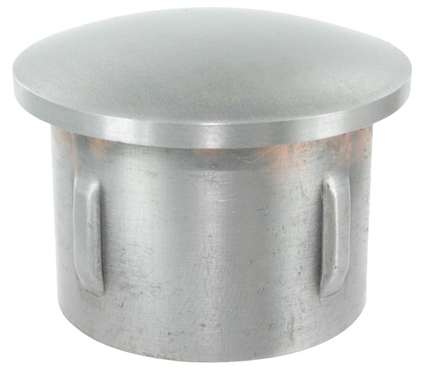 166-4801 Stahleinschlagkappe, für Rohr 48,3mm