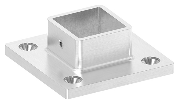 51244-V4A Wand- und Bodenanker, 70 x 70 x 6mm, V4A