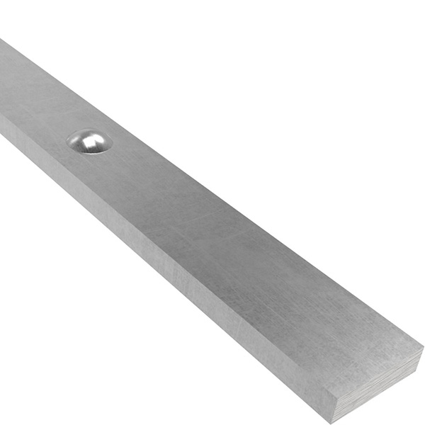 Flacheisen S235JR, 30x8x4mm, mit Nieten, Länge 3000mm