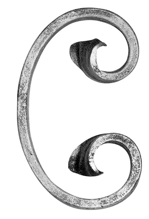 C-Schnecke 12x5mm, 60x95mm