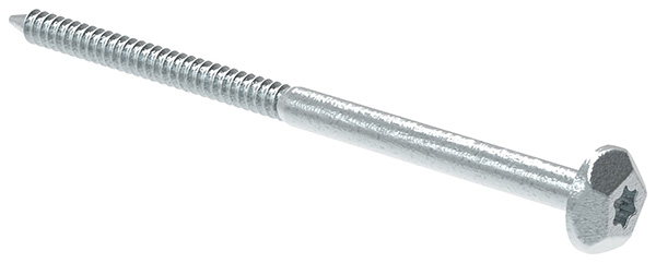 3734 Sicherheitsschraube 7x120 Stahl verzinkt