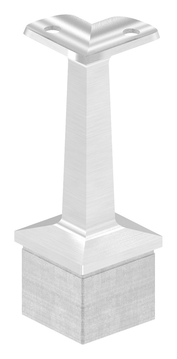 Stopfen mit Stift aus einem Teil, für Rohr 40 x 40 x 2mm, V2A