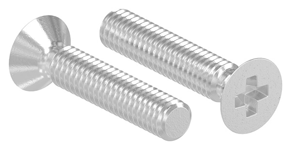 58371-240-20 Senkkopfschraube M4 x 20 mit Kreuzschlitz A2, DIN 965